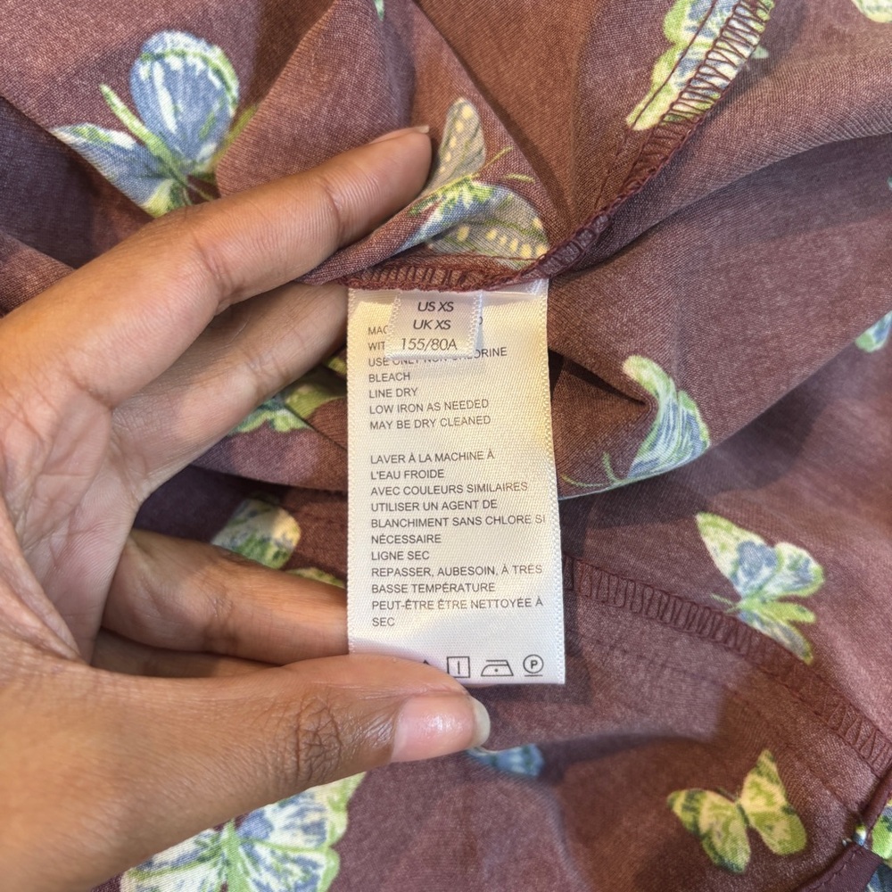 Urban Outfitters Mallory Butterfly Mini Slip Dress - Picture 10 of 11